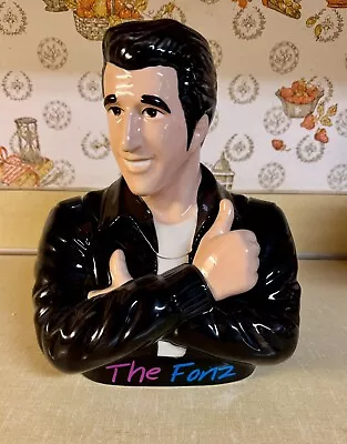 The Fonz Happy Days Cookie Jar•Westland Giftware 2011•Henry Winkler•TV Nostalgia • $50