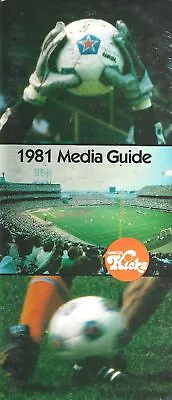 1981 Minnesota Kicks North American Soccer League Media Guide - NASL #FWIL • $16