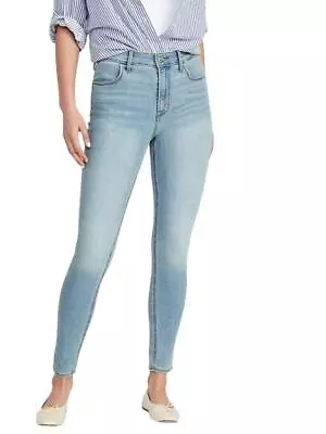 Ladies Super Skinny High Waist Ankle Length Stretch Jeans • £9.99