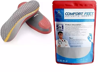 Dr A-Z Shoe Insole Custom Fit Orthotic InsertsFlat Foot Heel Spur  CF 440430 L • $23.50