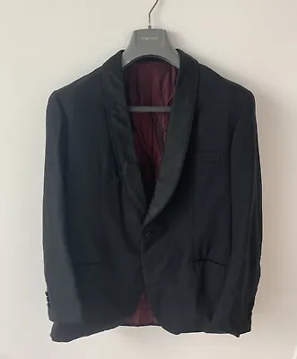 MOVING SALE Bespoke BRIONI Black Shawl Lapel Dinner Jacket 40 S Tuxedo $5k+ • $199