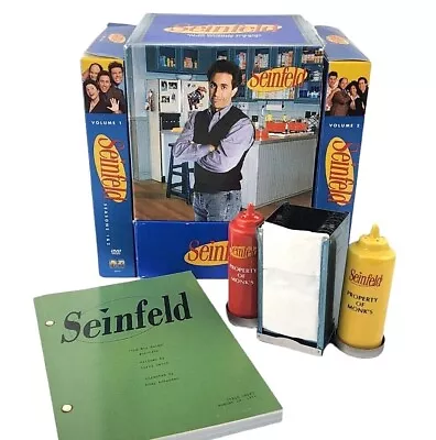 Seinfeld Boxed Set 40 Original Episodes Limited Edition Script Monk Salt Pepper • $10.14