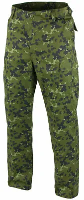 Danish Military Camouflage Bdu Pants Military Cargo 6 Pocket Fatigue Trousers • $32.95