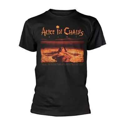 ALICE IN CHAINS - DIRT TRACKLIST BLACK T-Shirt X-Large • $39.40