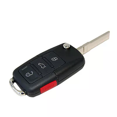 Folding Flip Key For Volkswagen VW Golf Rabbit GTI Mk4 MK5 Typ 1J Typ 1K R32 • $8.95