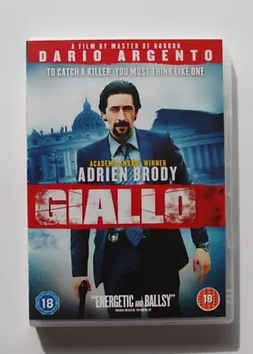 GIALLO Dario Argento Region 2 Dvd • £4.99