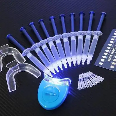 $12.99 • Buy Home Teeth Whitening Kit Tooth Whitener Bleaching Laser Strong Dental Gel