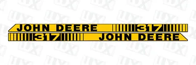 John Deere 317 Lawn Tractor Replacement Decal Kit (Set Of 2) • $49.99