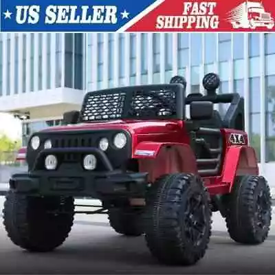 12V 24V Kids Ride On ATV Jeep Truck Electric 4 Wheeler Car Toy MP3 For Toddler • $289.99