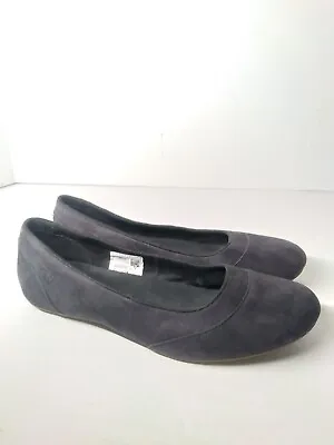 Merrell Women’s Size 7.5M Avesso J56338 Black Suede Slip On Ballet Flats Comfort • $32.99