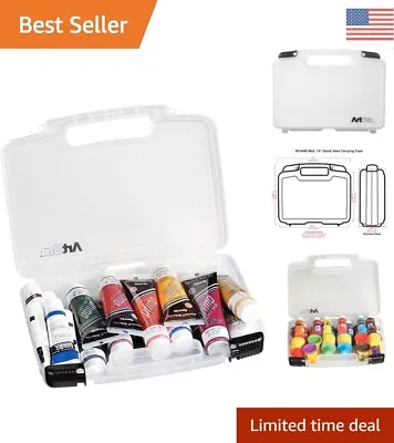 $24.99 • Buy Heavy-Duty Multi-Purpose Carrying Case For Art & Craft Supplies - 14  Storage