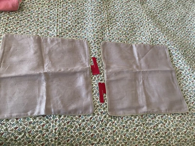 $39.85 • Buy Zara Home NWT SET OF 2 Lilac Purple 100% Linen Pillow Cover Sham 15.5 X 15.5