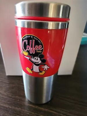 Mickey’s Coffee Brand “Really Sweet” Traveler Tumbler Stainless Mug • $5