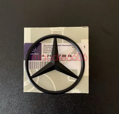 Mercedes-Benz C Class W204 Matte Black Rear Star Badge Emblem W204 AMG C Class • $24.99