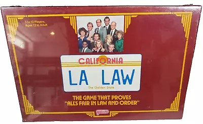 Galoob California LA LAW Board Game 1988  #7350 - Based On TV Series (SEALED) • $20