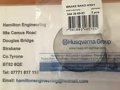 £11.49 • Buy Husqvarna Brake Band Fits 135 E, 140 E, 435 E, 440 E