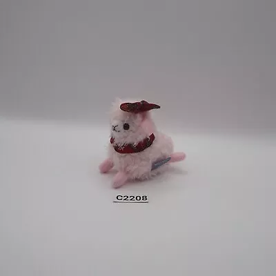 Alpaca Alpacasso C2208 Amuse Pink Strap Mascot 3  Plush Toy Doll Japan • $9.09