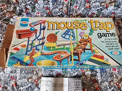 Vintage 1970 Mouse Trap Board Game ( No Marble/Bowling Ball)  98% Complete • $23.99