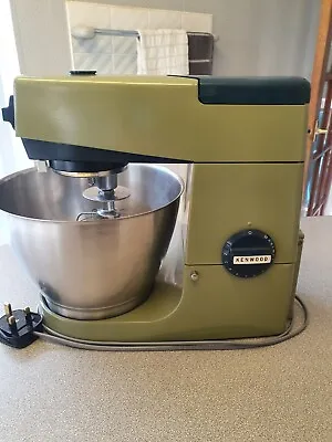 £215 • Buy Kenwood Chef A701A Reed Green With Dark Blue Trim Fully Restored/PAT Test +