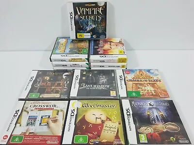 Nintendo DS Games: ✔✔✔Please Choose From Drop Down Menu ✔✔✔ • $4.90