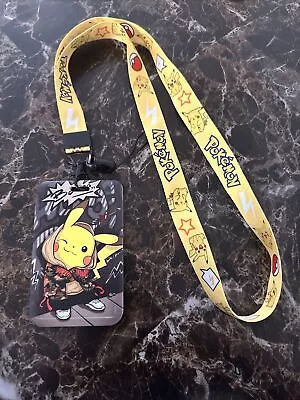 Pokemon Lanyard ID Card Holder Keychain Neck Strap • $11.99