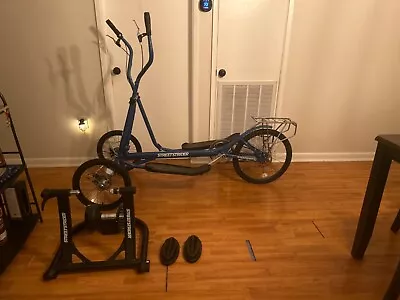 Street Strider 7i Elliptical Bike W/Stationary Stand Light Use *LOCAL PICK UP* • $600