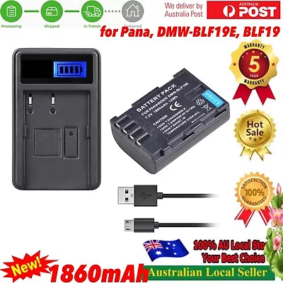 DMW-BLF19E BLF19 Battery / Charger For Panasonic Lumix DMC-GH3 DMC-GH4 Camera • $29.96