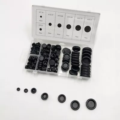 170/180 Rubber Grommet Assortment Kit Set Firewall Hole Electrical Wiring Gasket • $10.78