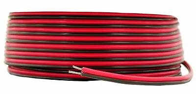 IMC AUDIO 100' Feet 22 GA Gauge Red Black 2 Conductor Speaker Wire Audio Cable • $12.21