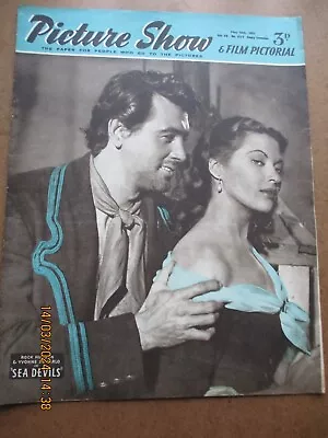 Picture Show Magazines  16 May 1953 Rock Hudson & Yvonne De Carlo • £5