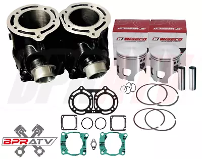 Banshee Stock Standard Bore Rebuild Kit 64mm Cylinders Pistons Top End Parts Kit • $359.98