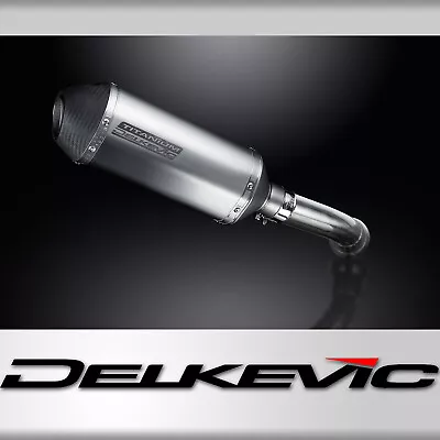 BMW K1200GT 2006-2012 Delkevic Slip On 10  X-Oval Titanium Exhaust Muffler Kit • $294.95