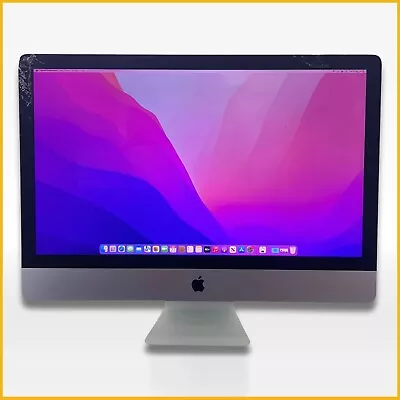 Apple IMac 27 Late 2015 I7-6700K 4.00GHz 32GB 2TB AMD Radeon R9 M390 171 A1419 • £5.50