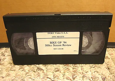 BIKE GRAND PRIX Motorcycle Racing 1994 Mick Doohan 500cc Rare Season Review VHS • $19.99