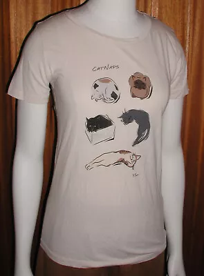 NWT J.Crew Factory Cat Naps Collector's Tee T-Shirt XS • $20.99