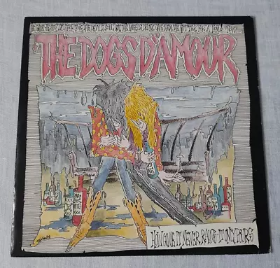 THE DOGS D'AMOUR UK  7  Single 45 HOW COME IT NEVER RAINS Glam Hard Rock • $4.92