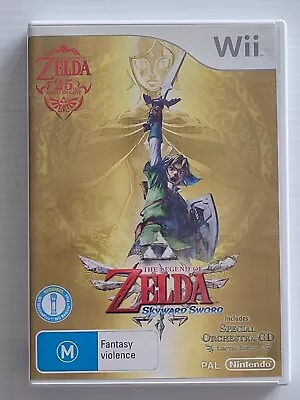 The Legend Of Zelda: Skyward Sword - Game And Manual Only. No Sound Track CD • $27.77