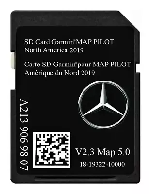 2019 Mercedes V2.3 A2139069807 GPS Navigation SD Card Garmin Map Pilot • $39.99