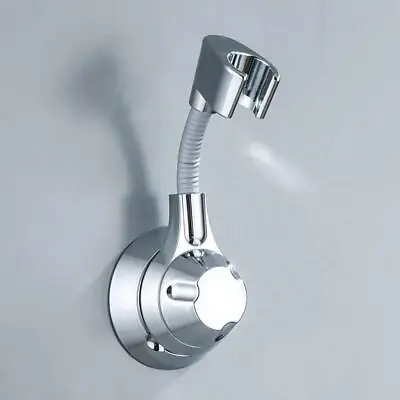 Universal Shower Bracket Adjustable Shower Head Support Punch Free Multi Angle R • $12.99