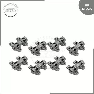 Stainless Steel Shaft Mount Roller Rocker Arms For Chevy SBC 350 1.6 Ratio 3/8  • $130.08