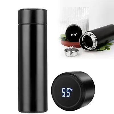 $16.15 • Buy 480ml Flask Thermos Coffee Cup Vacuum Insulated Tea Bottle Water Mug Stainless