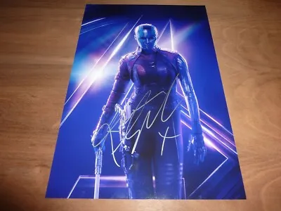 KAREN GILLAN Signed 12X8 Photo GUARDIANS OF THE GALAXY + COA • £50