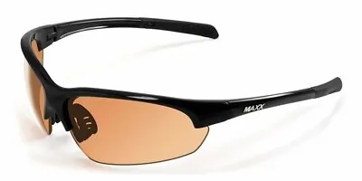 Maxx HD Sunglasses Domain HDP Black Golf Fishing Lens - TR90 • $19.95