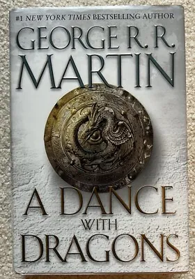 A Dance With Dragons; A Song Of Ice And Fire; Hardcover George R R Martin • $2.50