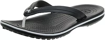 Crocs Crocband Flip Flops Waterproof Shower Sandals Shoes Men's  7 8 9 New • $25.65