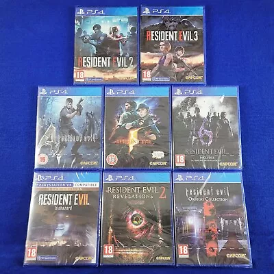 Ps4 RESIDENT EVIL Games NEW & Sealed REGION FREE - Make Your Selection • $54.99