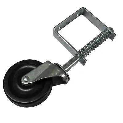 Spring Loaded Gate Wheel 4  (Set Of 1 - 4 Heavy Duty Sliding Fence Support Door) • £15.95