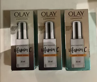 $58 • Buy OLAY LUMINOUS  Niacinamide PLUS VITAMIN C SERUM 30ml - RRP $180 FREE DELIVERY
