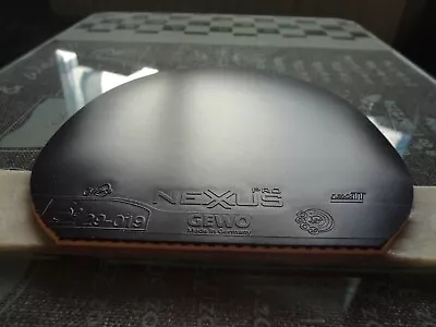 Used Table Tennis Rubber GEWO NEXXUS EL PRO 43  W147mm X H154mm • £0.99