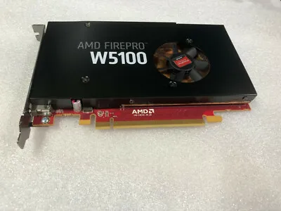 AMD ATI Radeon FirePro W5100 4GB GDDR5 4xDisplayPort Graphics Card • $110